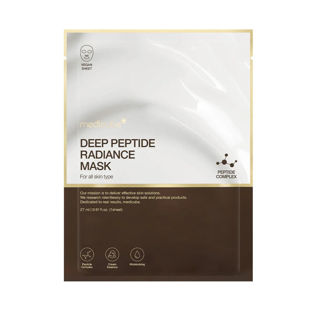 Medicube Deep Peptide Radiance Mask (1pc)