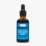 Safah's Natural Minoxidil 2% Hair Growth Solution Unisex Topical Treatment For Thicker, Fuller Hair