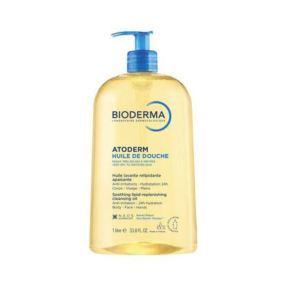 Bioderma Atoderm Soothing Lipid-Replenishing Cleansing Oil