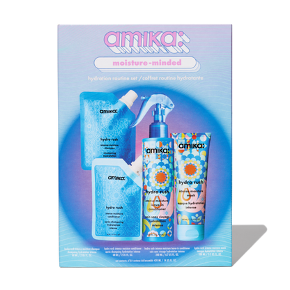 Amika Moisture-Minded Hydration Routine Set - 4pc