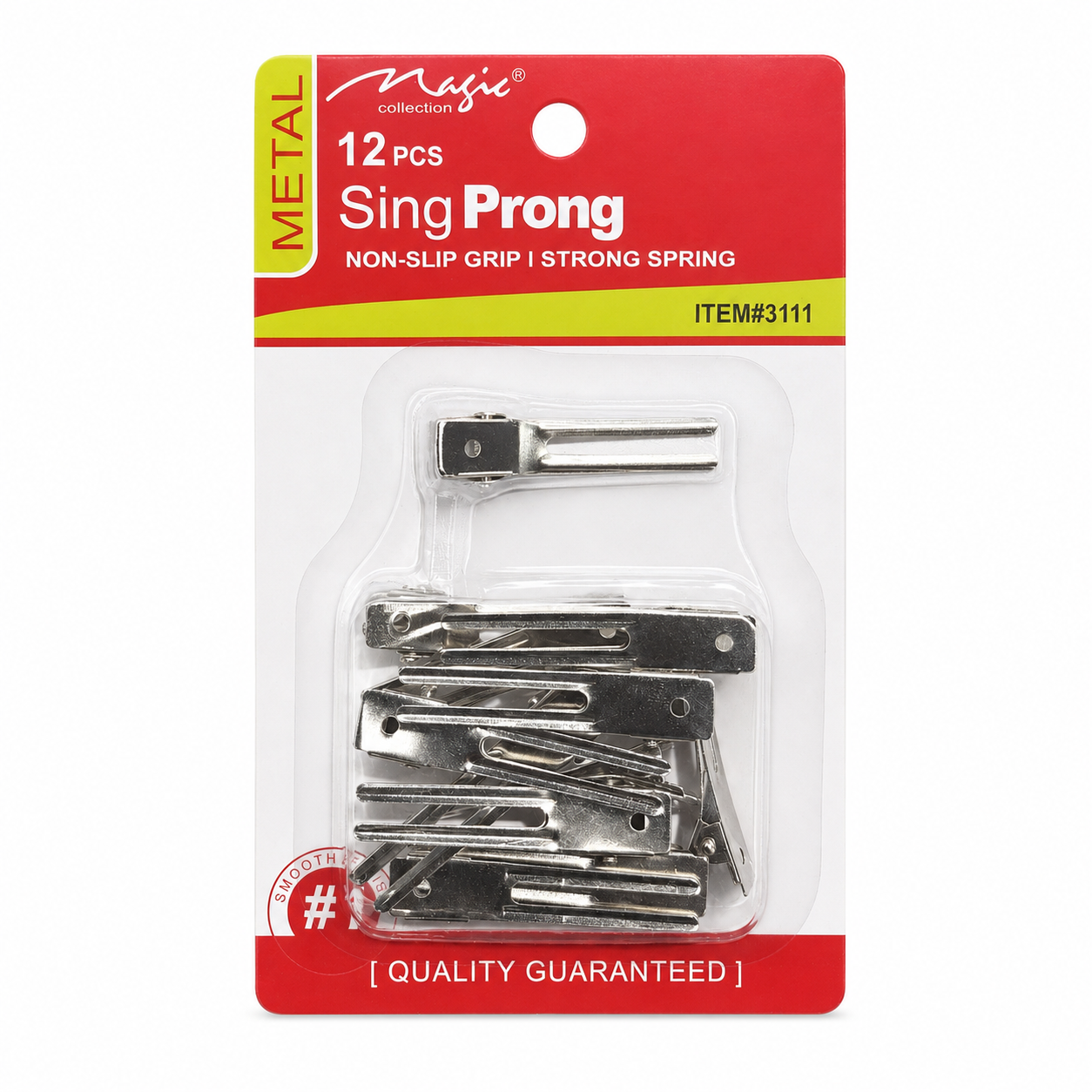 Magic Collection Metal Single Prong 12pc