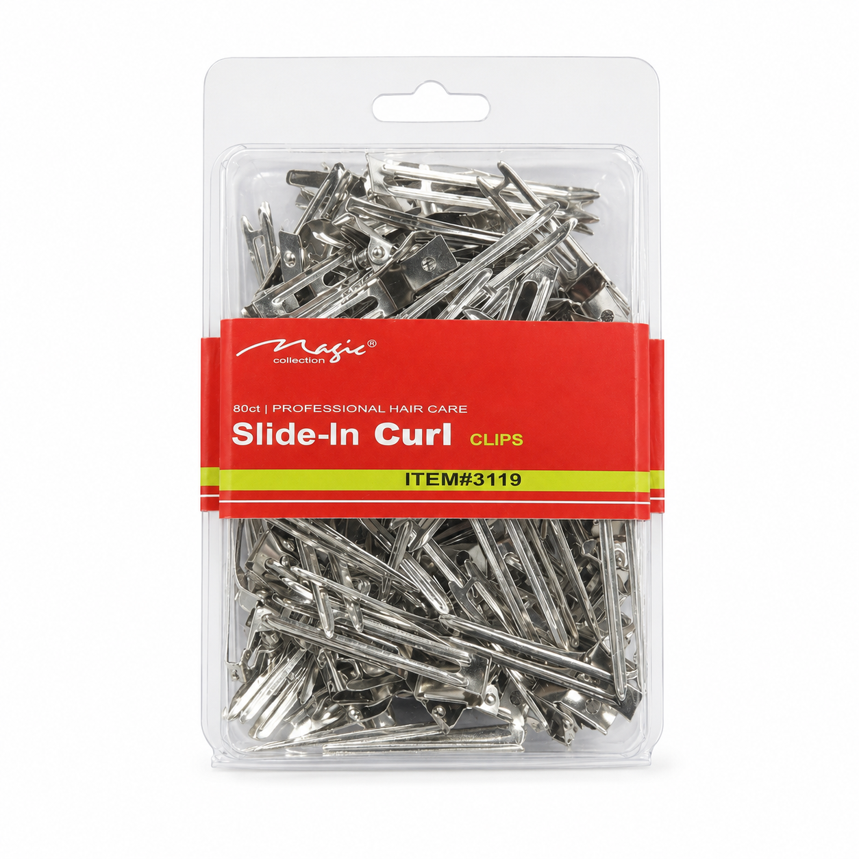 Magic Collection Slide-In Curl Clips 80pc
