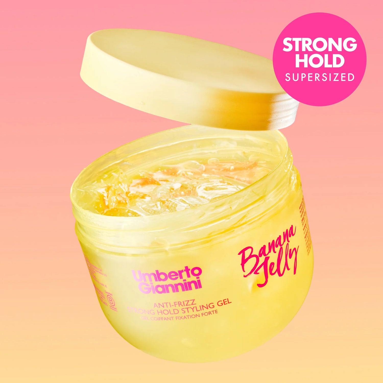 Umberto Giannini Banana Jelly Strong Hold Styling Gel 475ml