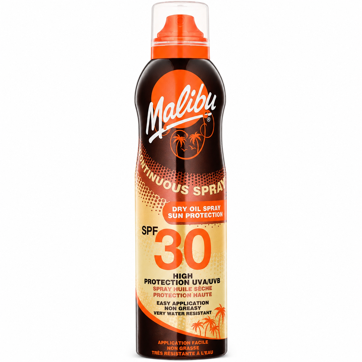 Malibu Continuous Luminous Dry Oil Spray 175ml SPF30