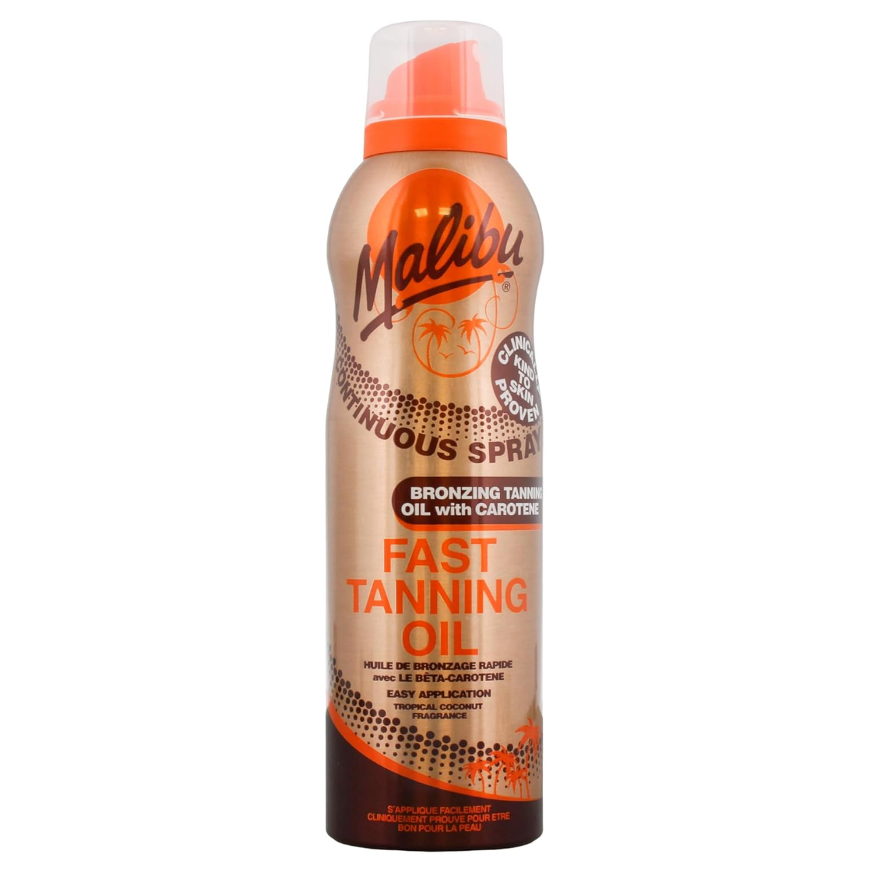 Malibu Fast Tanning Continuous Oil Spray 175ml