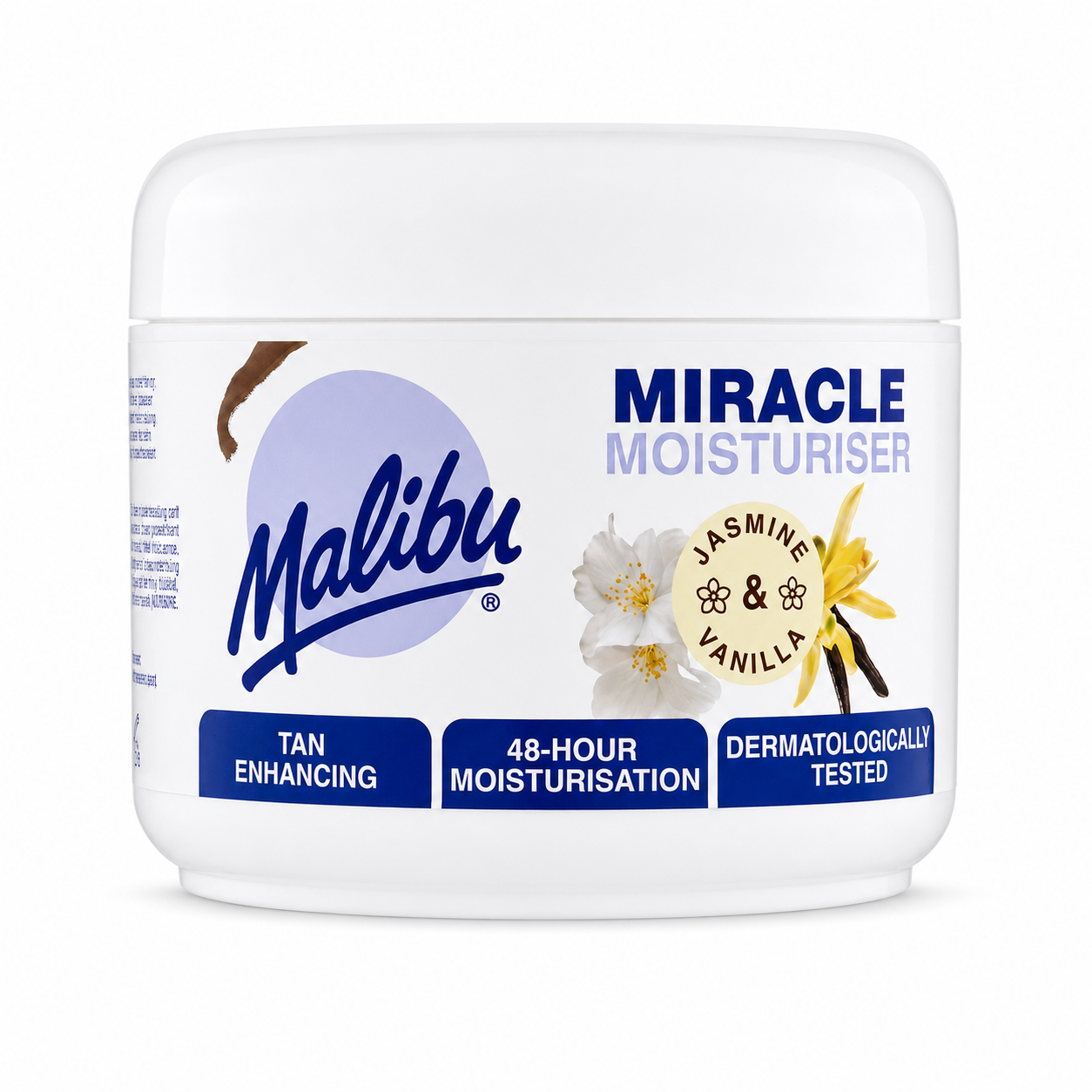 Malibu Miracle Moisturiser Jasmine & Vanilla 300ml