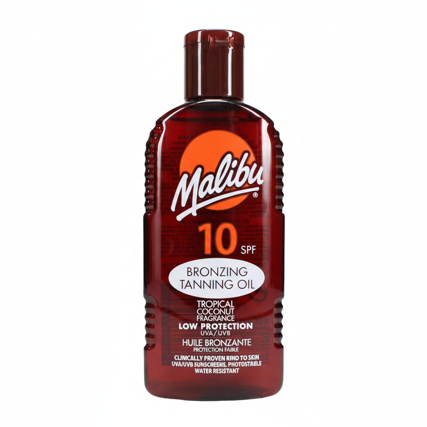 Malibu SPF 10 Bronzing Tanning Oil 200ml