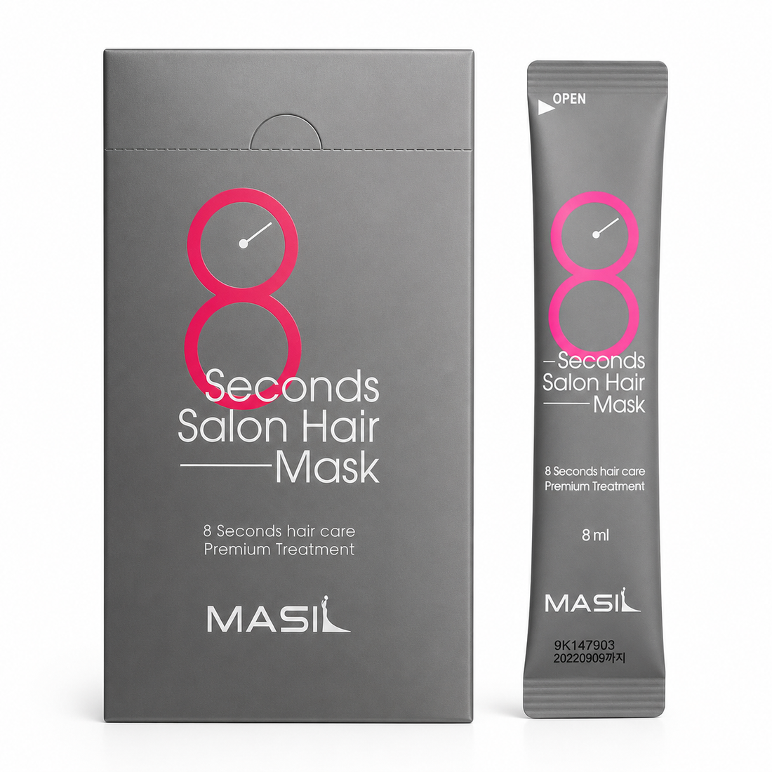 Masil 8 Seconds Salon Hair Mask 1 Pack (8ml x 20pcs)