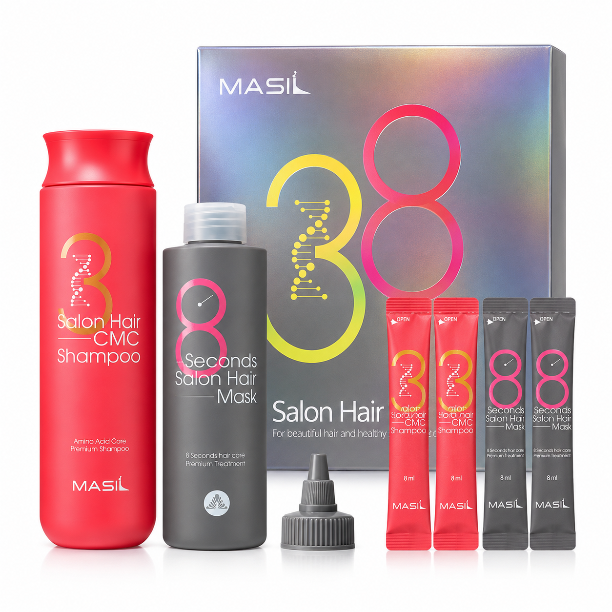 Masil Hair Care Gift Set 38 Hairdressing Set items included
