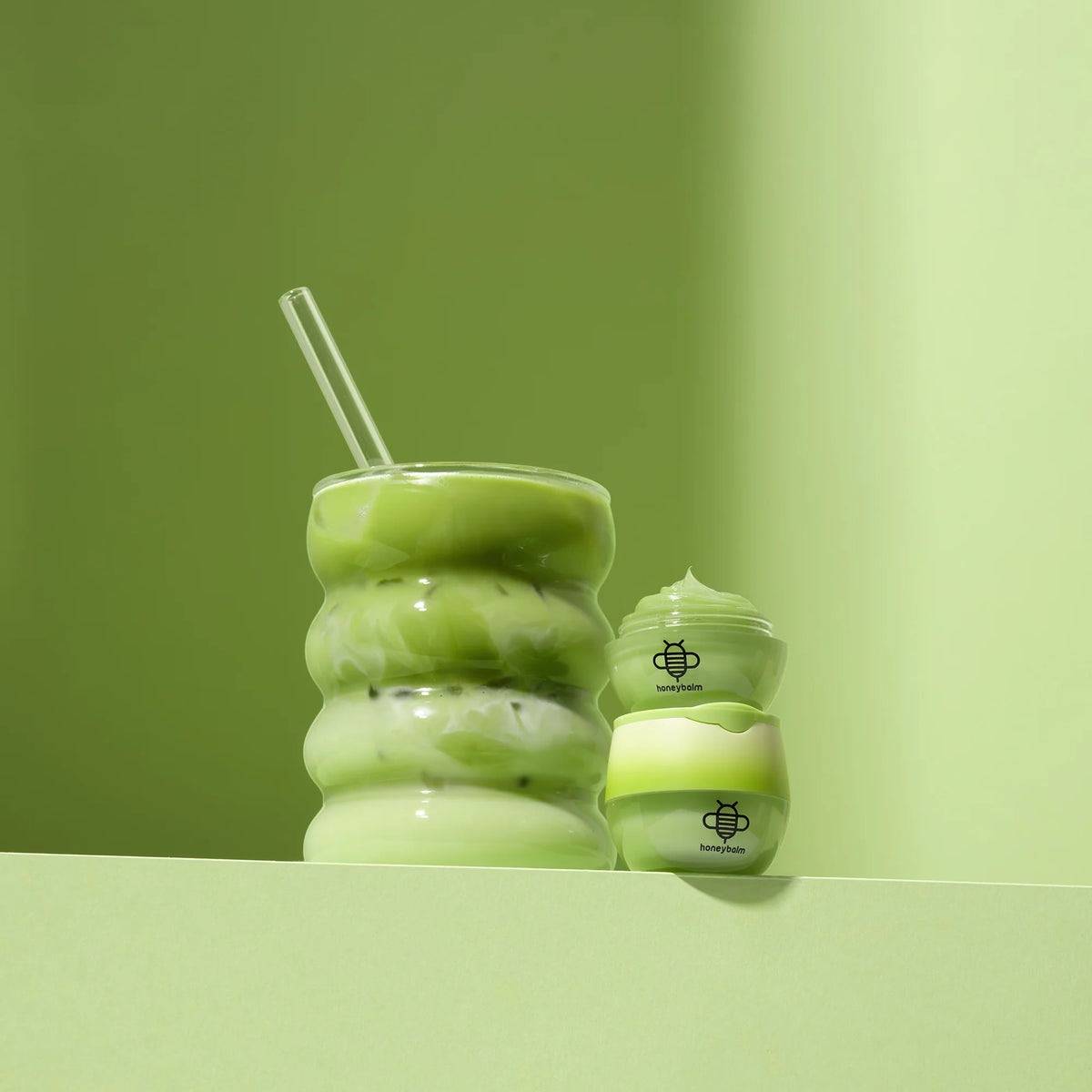 Honeybalm Matcha Lip Balm 
