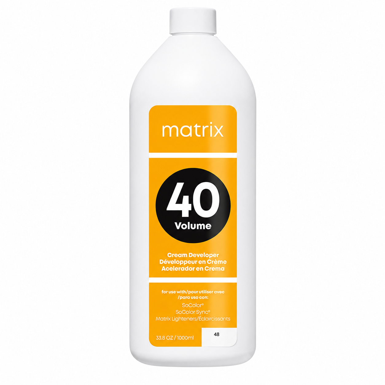 Matrix Cream Oxidant Developer 40 Vol (12%) 1000ml