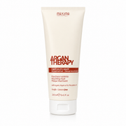 Maxima Argan Therapy Nourishing Mask 250ml professional deep conditioning hair mask with organic argan oil and macadamia oil for dry, dull hair. Intensely hydrates, repairs damaged hair, reduces frizz, restores softness, enhances shine and improves manageability.