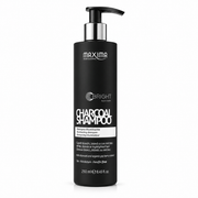 Maxima Bright System Charcoal Shampoo 250ml professional illuminating purple shampoo with charcoal and organic goji berry extract for white, blonde and highlighted hair. Neutralises unwanted yellow tones, brightens cool blonde shades, enhances shine and leaves hair soft, vibrant and refreshed.