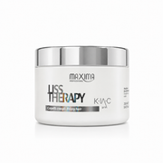 Maxima Liss Therapy Disciplining Mask 250ml for frizzy hair. Professional smoothing hair mask that deeply nourishes, tames frizz and flyaways, improves manageability, smooths the hair fibre, enhances softness and shine, and leaves hair sleek, silky and easier to style.