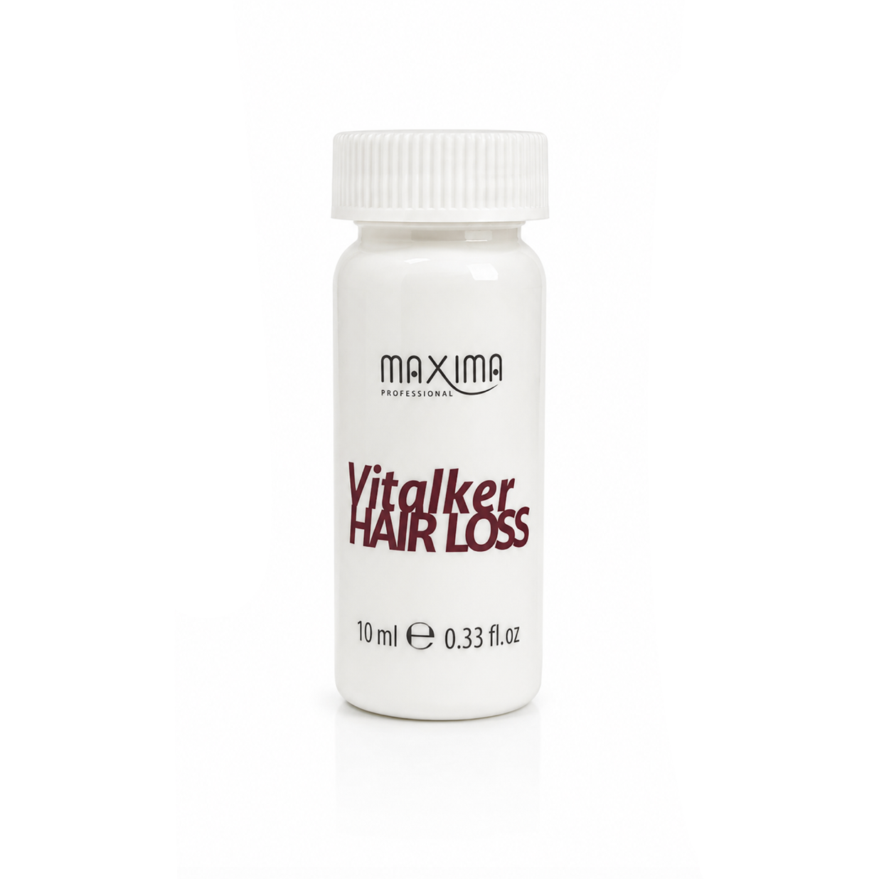 Maxima VitalKer Hair Loss Intensive Lotion 10ml professional scalp treatment ampoule with essential oils and plant stem cells. Intensive hair growth lotion that helps reduce hair loss, strengthen weakened hair follicles, stimulate the scalp and promote thicker, healthier-looking hair.