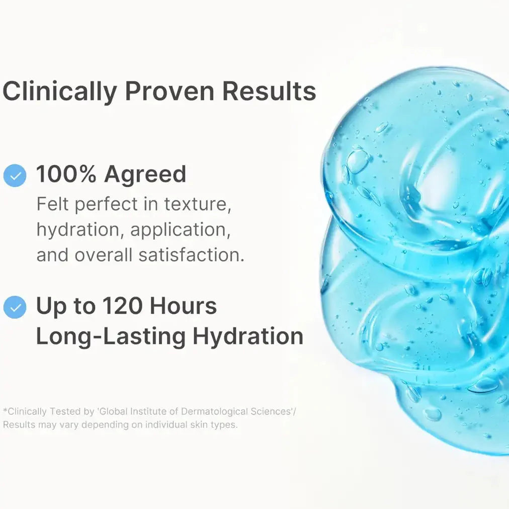 clinically proven results medicube hyaluronic ceramide jelly cream 120 hours long lasting hydration