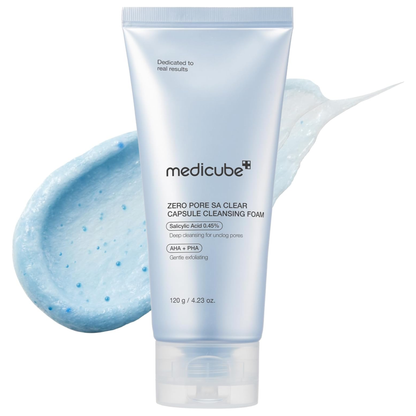 Medicube Zero Pore SA Clear Capsule Cleansing Foam 120g