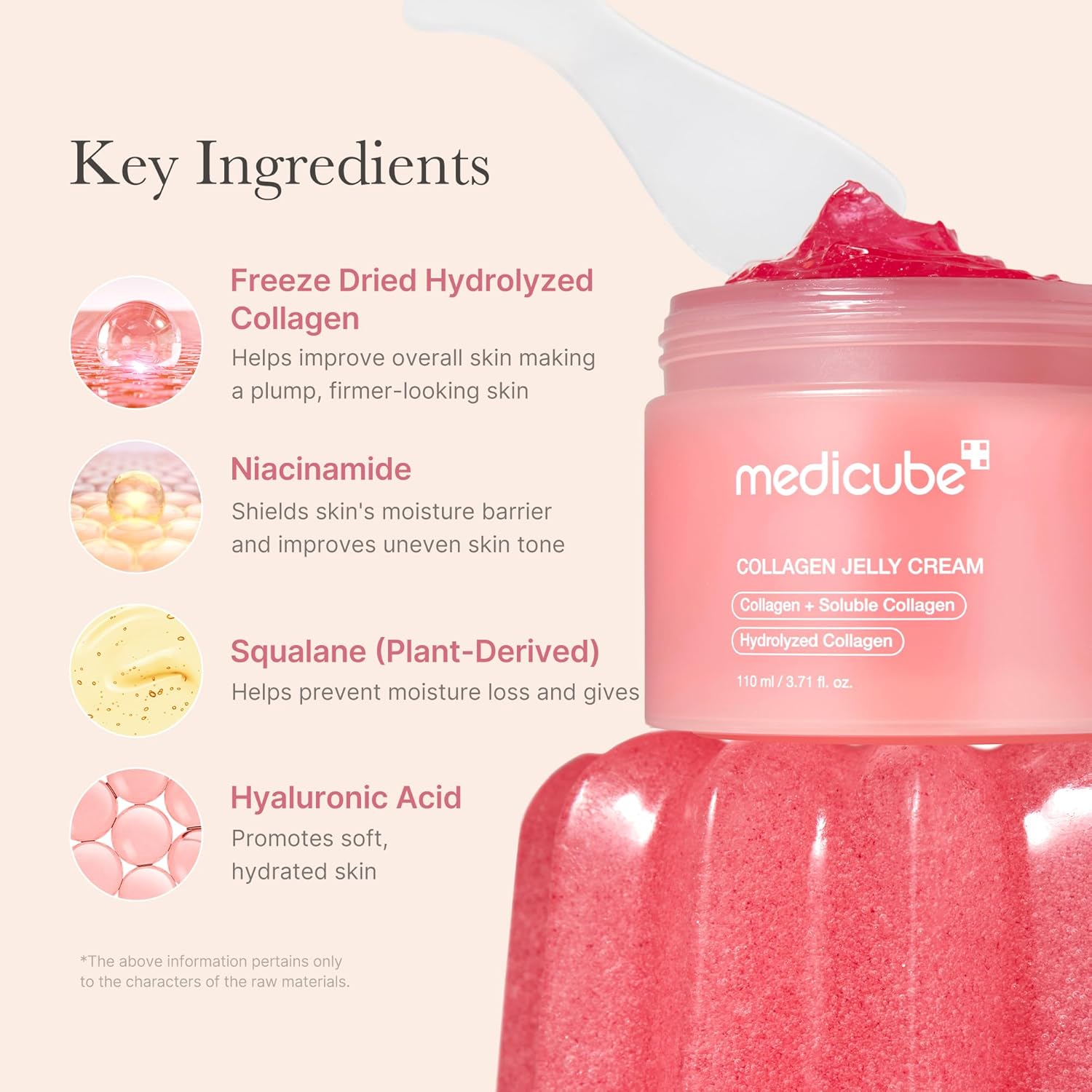 Medicube Collagen Jelly Cream 110ml Key Ingredients