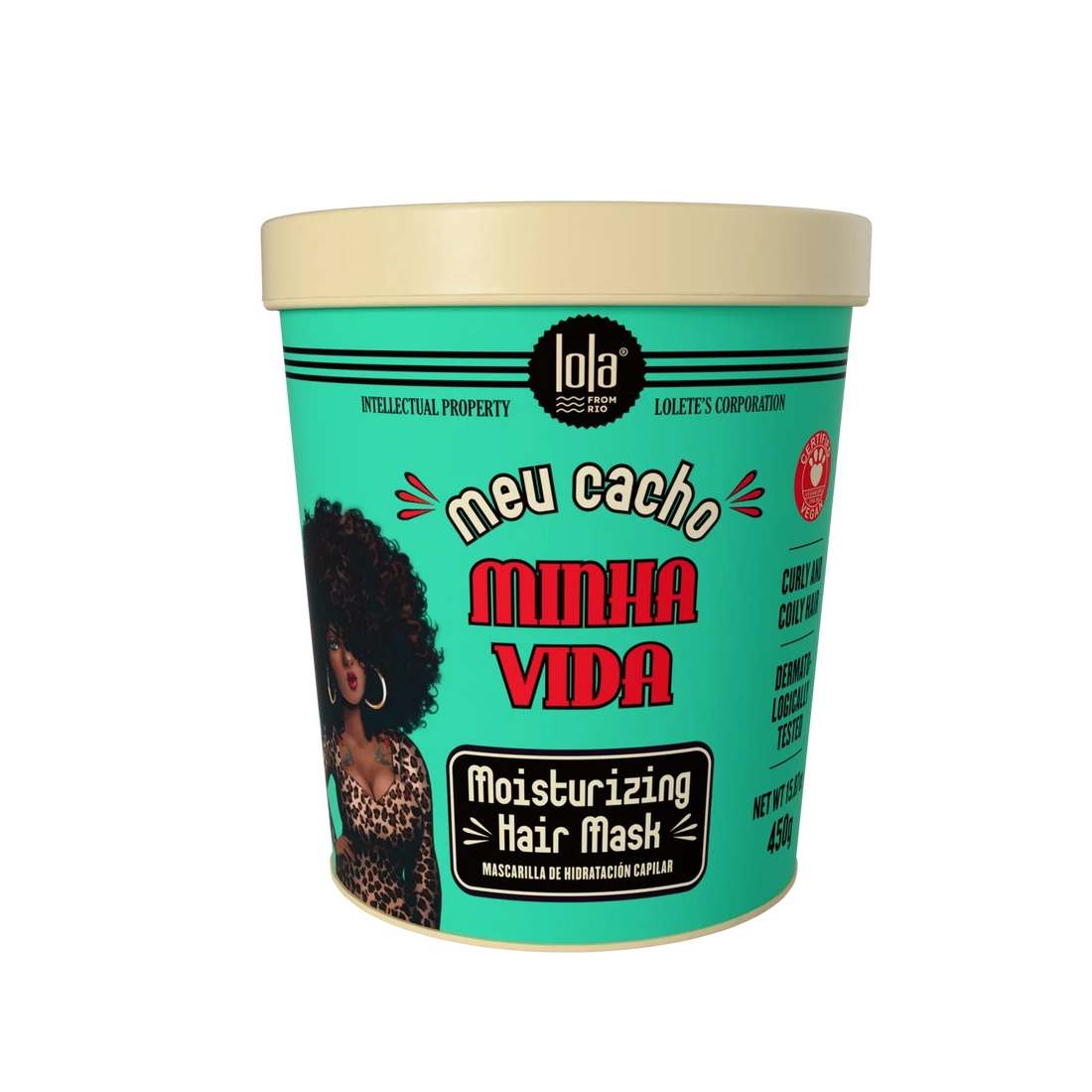 Lola From Rio Meu Cacho Minha Vida My Curls My Life Hair Mask 450g