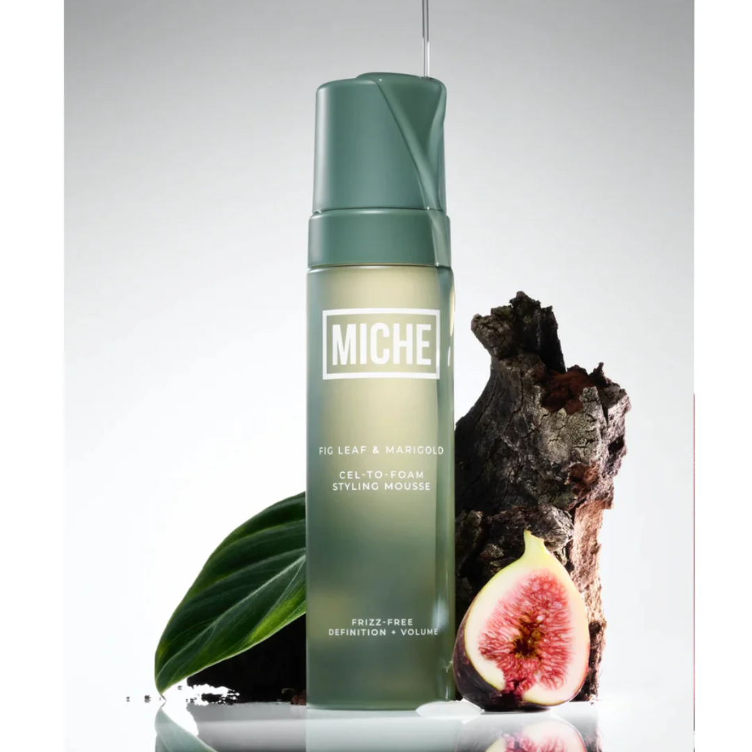 Miche Beauty Fig Leaf &amp; Marigold Gel-To-Foam Styling Mousse 7oz