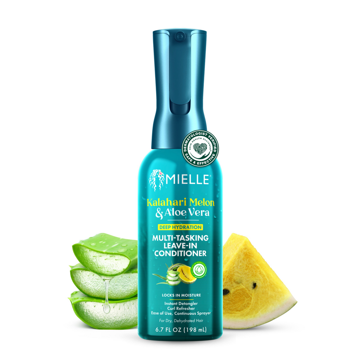 Mielle Kalahari Melon & Aloe Vera Multi-Tasking Leave-In Conditioner 6.7oz