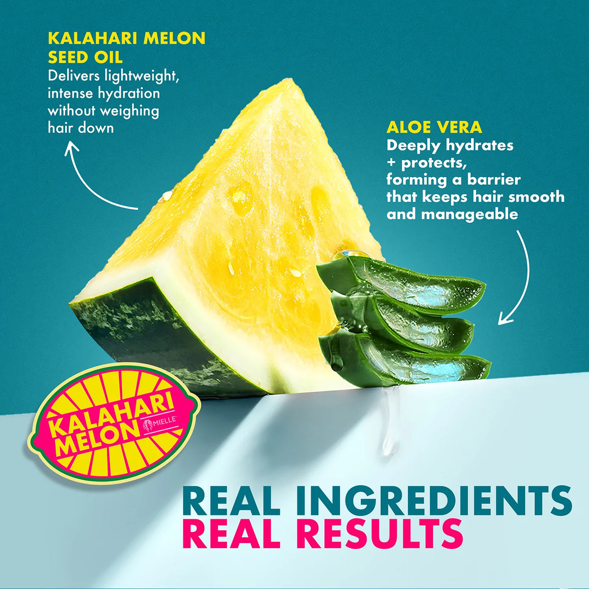 Mielle Kalahari Melon & Aloe Vera Weightless Oil 4oz