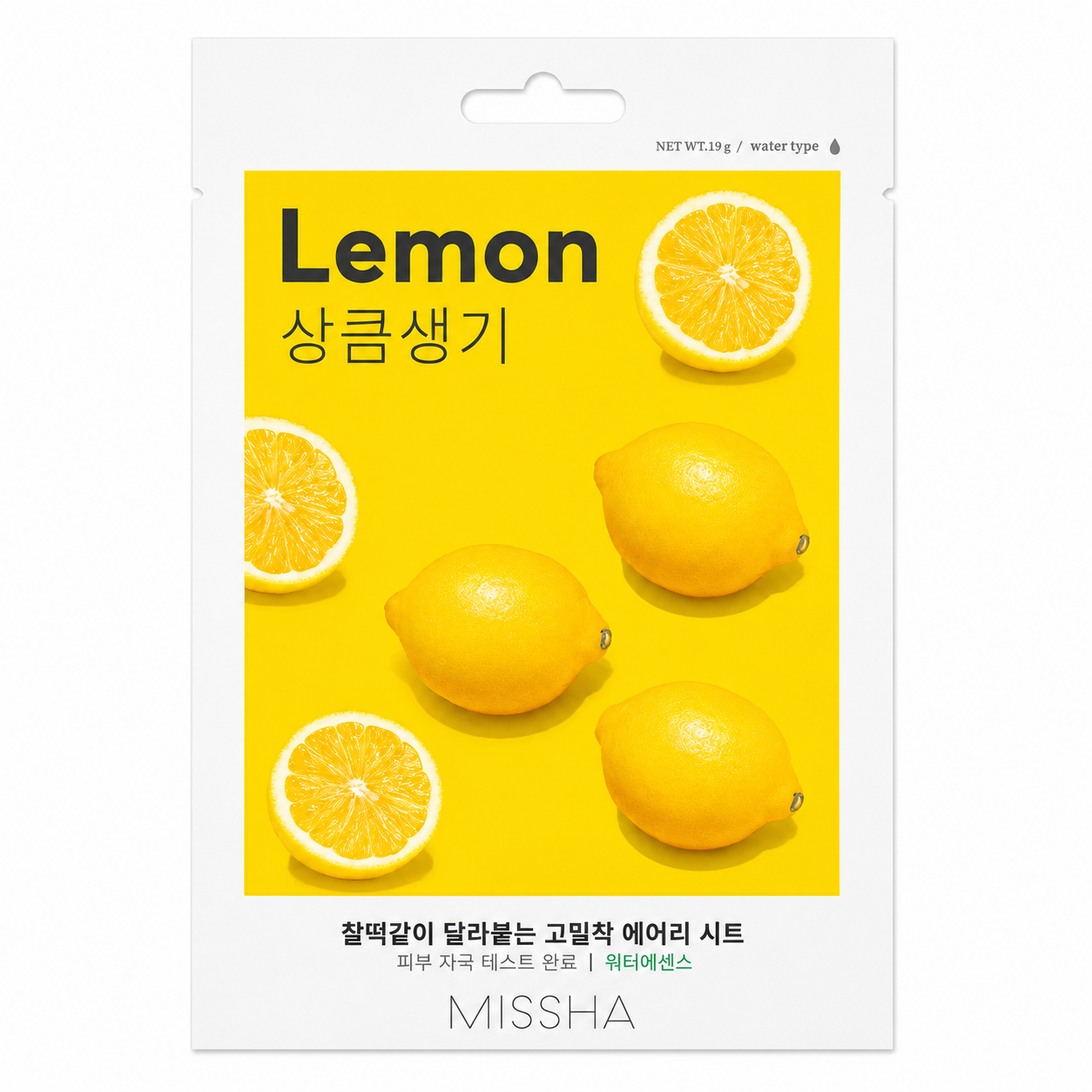 Missha Airy Fit Sheet Mask Lemon 19g