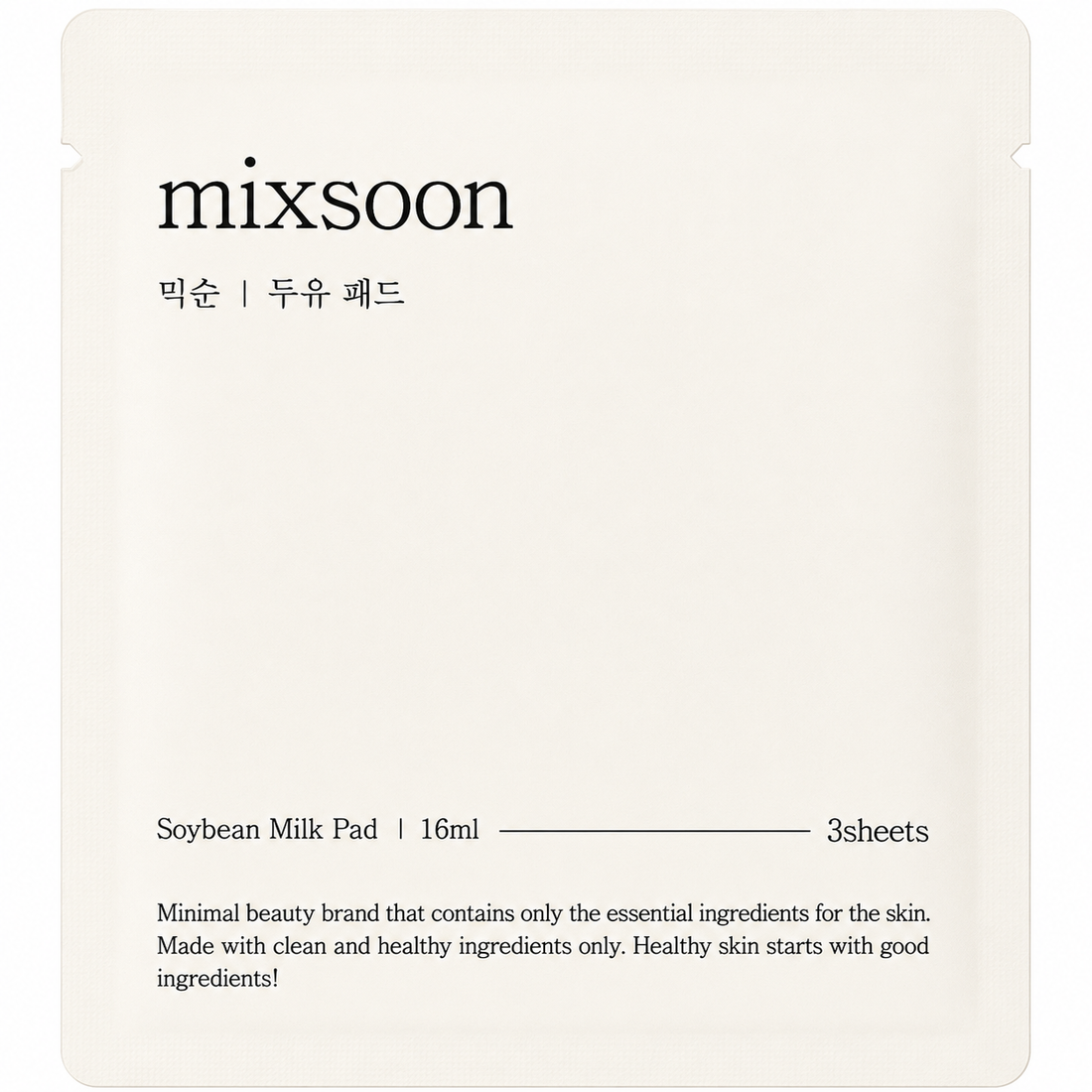 Mixsoon Soybean Milk Pad 1pc (3 Pads)