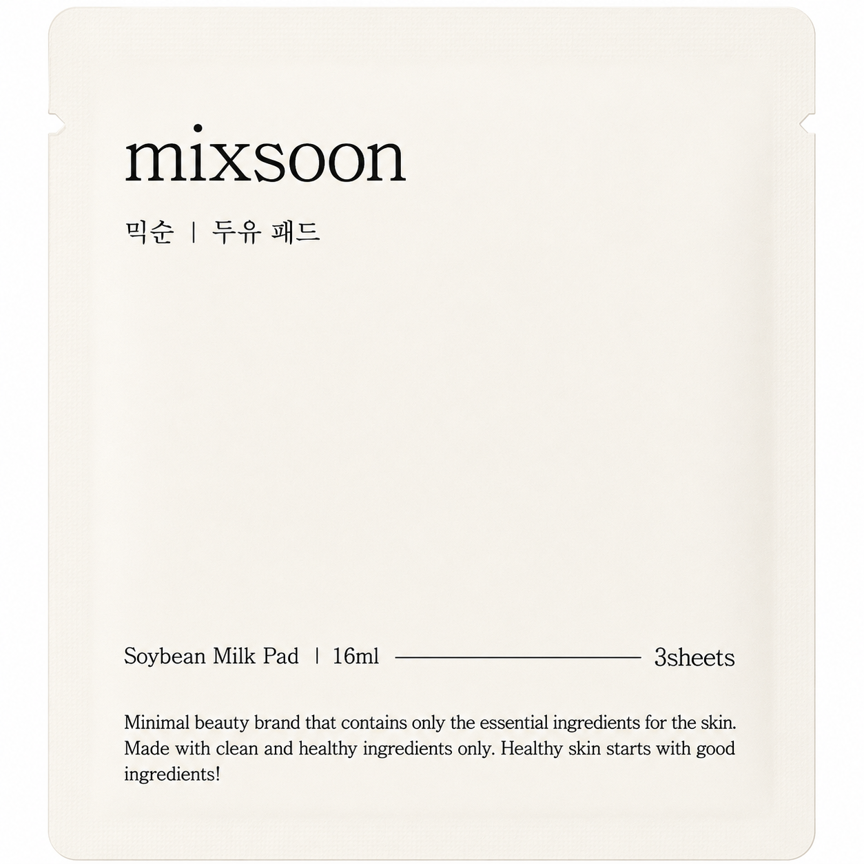 Mixsoon Soybean Milk Pad 1pc (3 Pads)