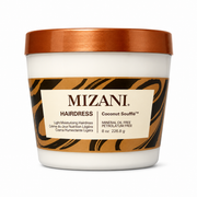 Mizani Coconut Soufflé Light Moisturizing Hairdress 226.8g lightweight hair moisturiser for dry, curly and textured hair, mineral oil free
