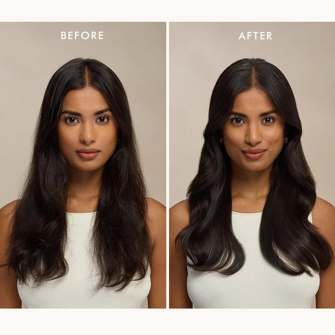 Moroccanoil Hydrating Styling Cream before and after