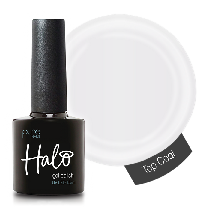 Halo Gel Polish Top Coat (Wipe)