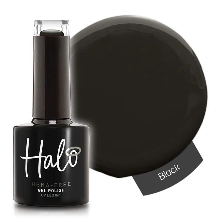 Halo Gel Polish 8ml (Greys, Blacks &amp; Charcoals)