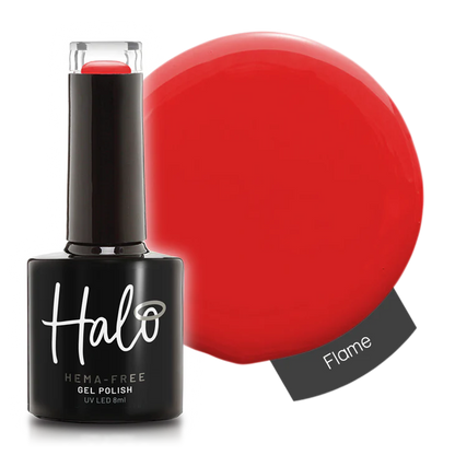 Halo Gel Polish 8ml (Bold Reds &amp; Oranges)