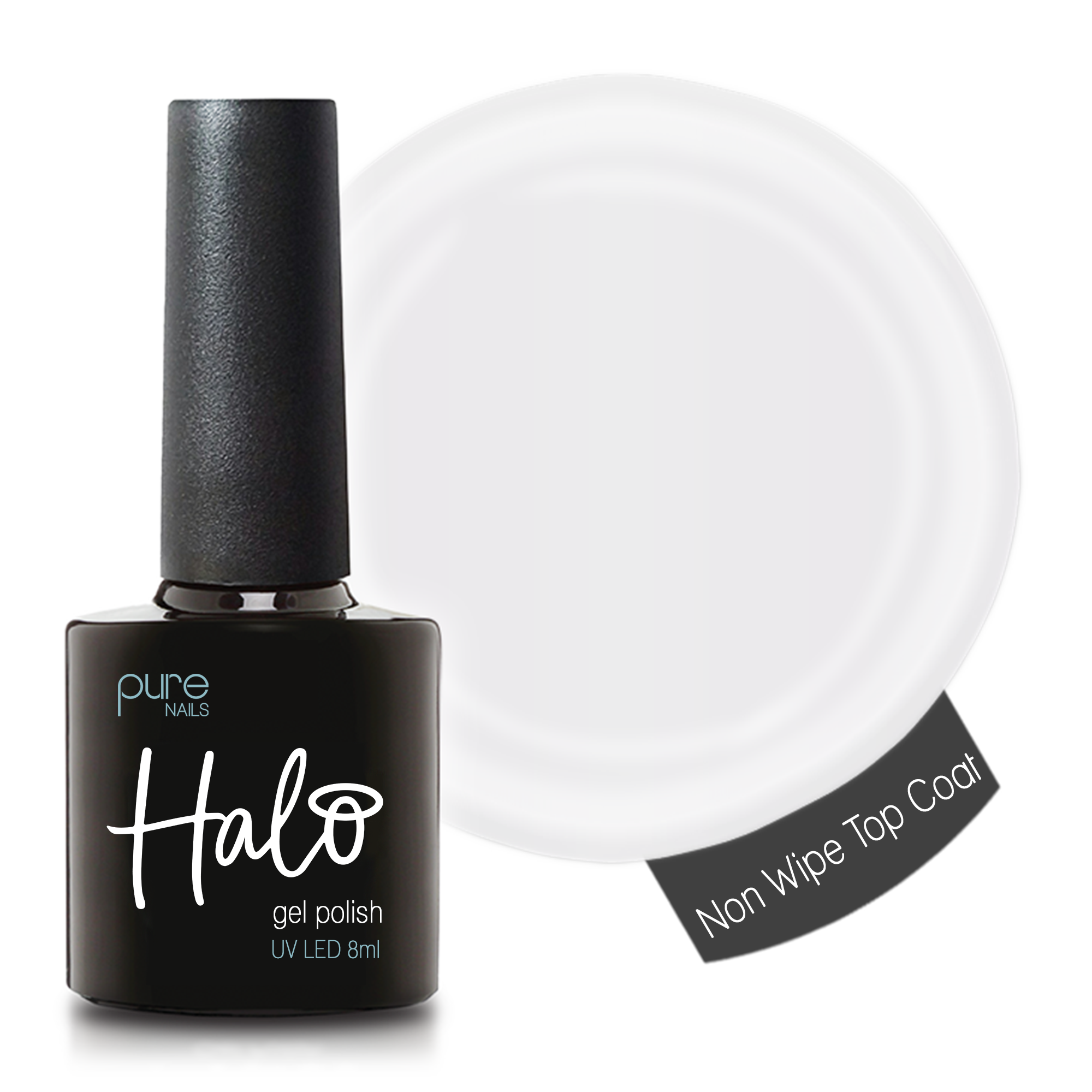 Halo Gel Polish Top Coat (Non-Wipe)