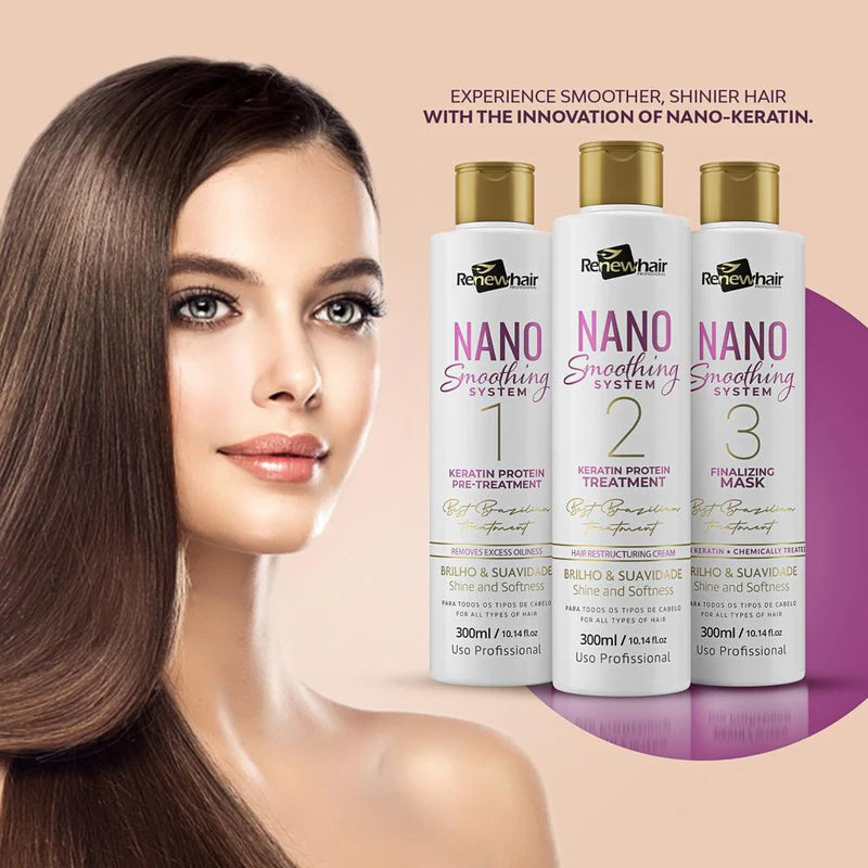 Renewhair Professional Nano Smoothing System Kit (3 x 120ml)