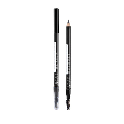 Nicka K Eyebrow Wood Pencil With Spoolie Brush