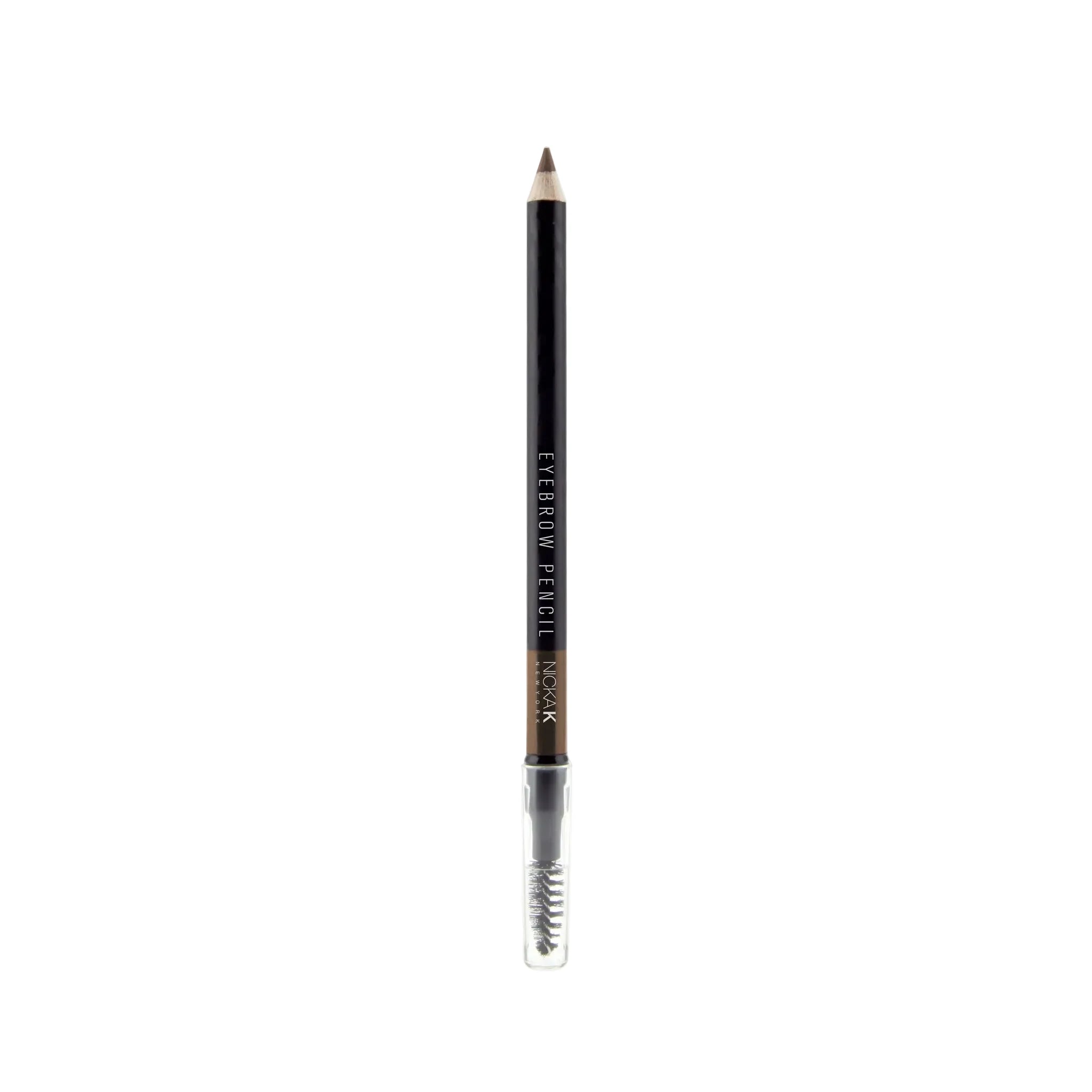 Nicka K Eyebrow Wood Pencil With Spoolie Brush