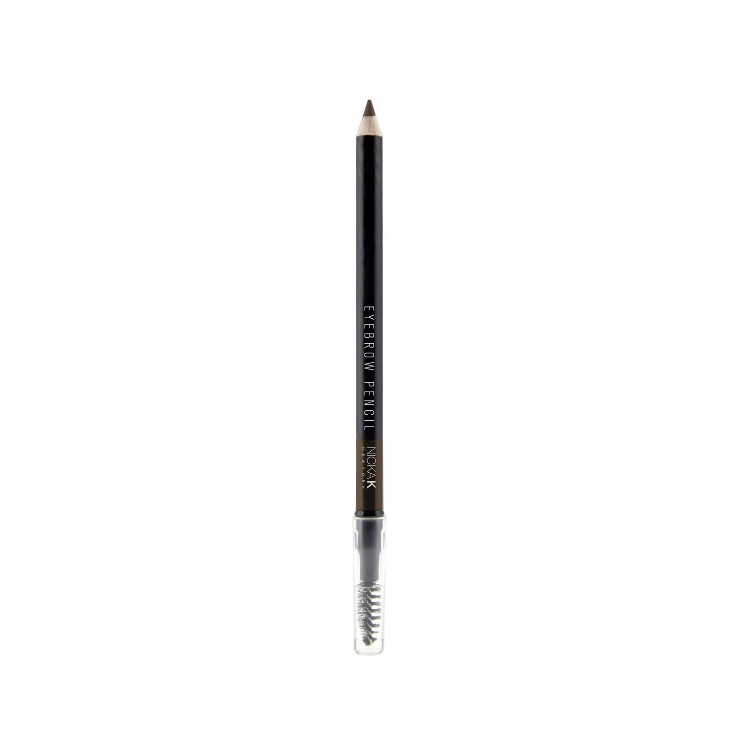Nicka K Eyebrow Wood Pencil With Spoolie Brush