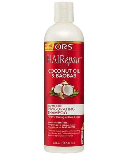 ORS HAIRepair™ Coconut Oil &amp; Baobab Sulfate-Free Invigorating Shampoo 12.5oz