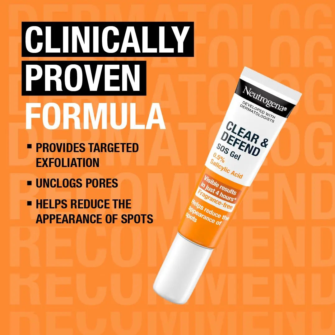 Neutrogena Clear & Defend SOS Gel 15ml