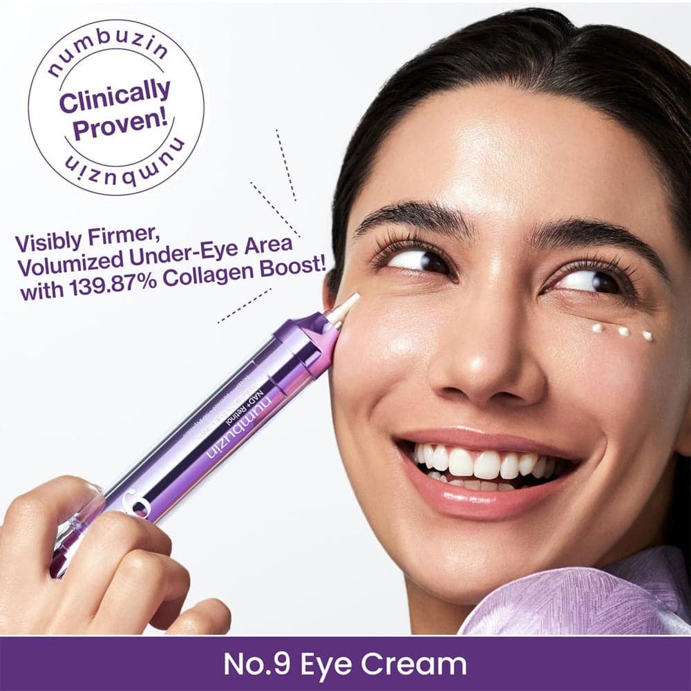 Numbuzin No.9+ NAD+ Retinol Volumetox Eye Cream 10ml