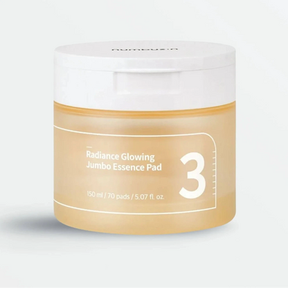 Numbuzin No.3 Radiance Glowing Jumbo Essence Pads 70 pads