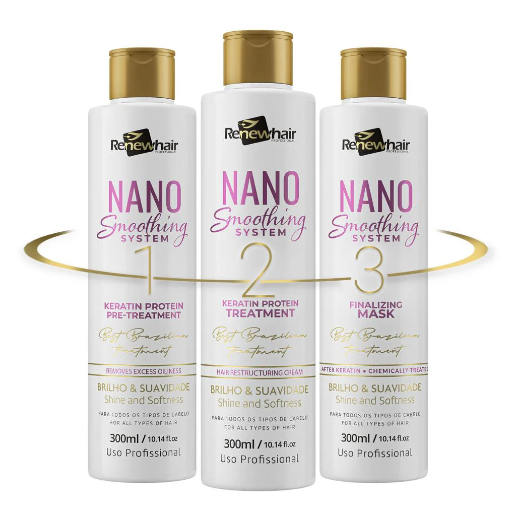 Renewhair Professional Nano Smoothing System Kit (3 x 120ml)
