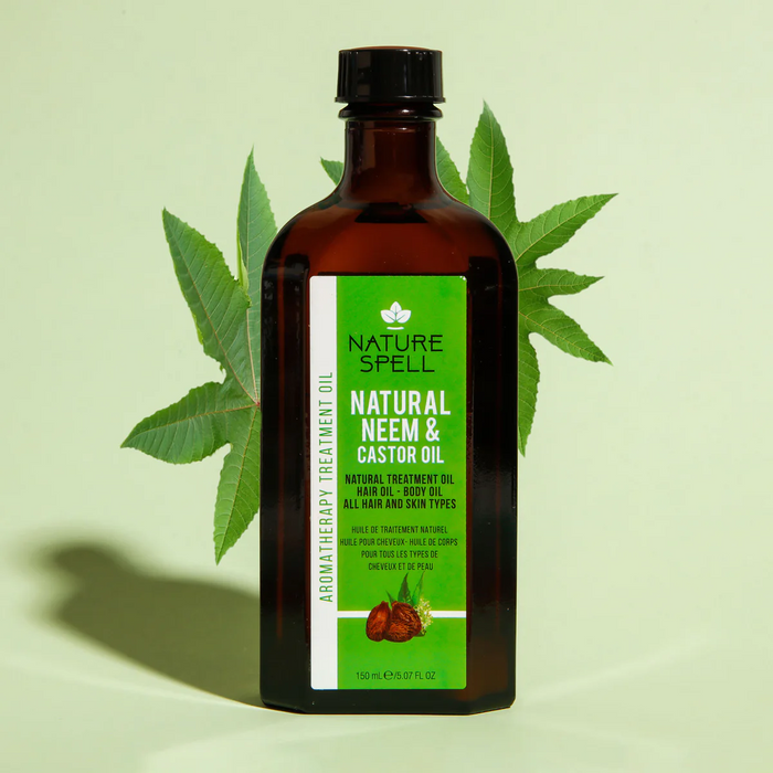 Nature Spell Neem & Castor Oil For Hair & Body 150ml — Kiyo Beauty