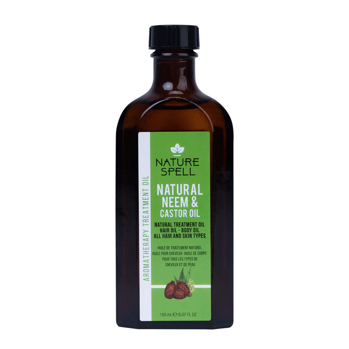 Nature Spell Neem & Castor Oil For Hair & Body 150ml