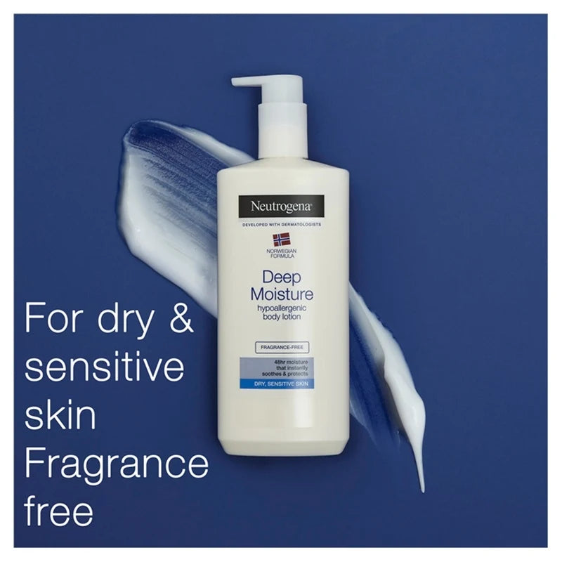 Neutrogena Deep Moisture Hypoallergenic Body Lotion 400ml