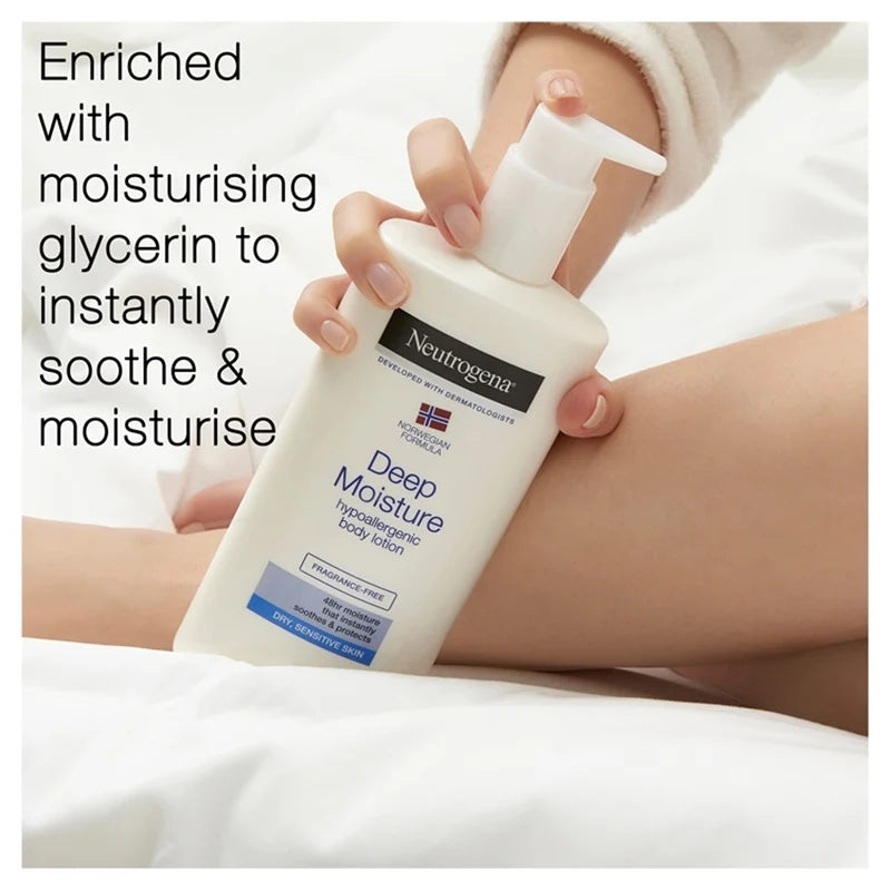 Neutrogena Deep Moisture Hypoallergenic Body Lotion 400ml