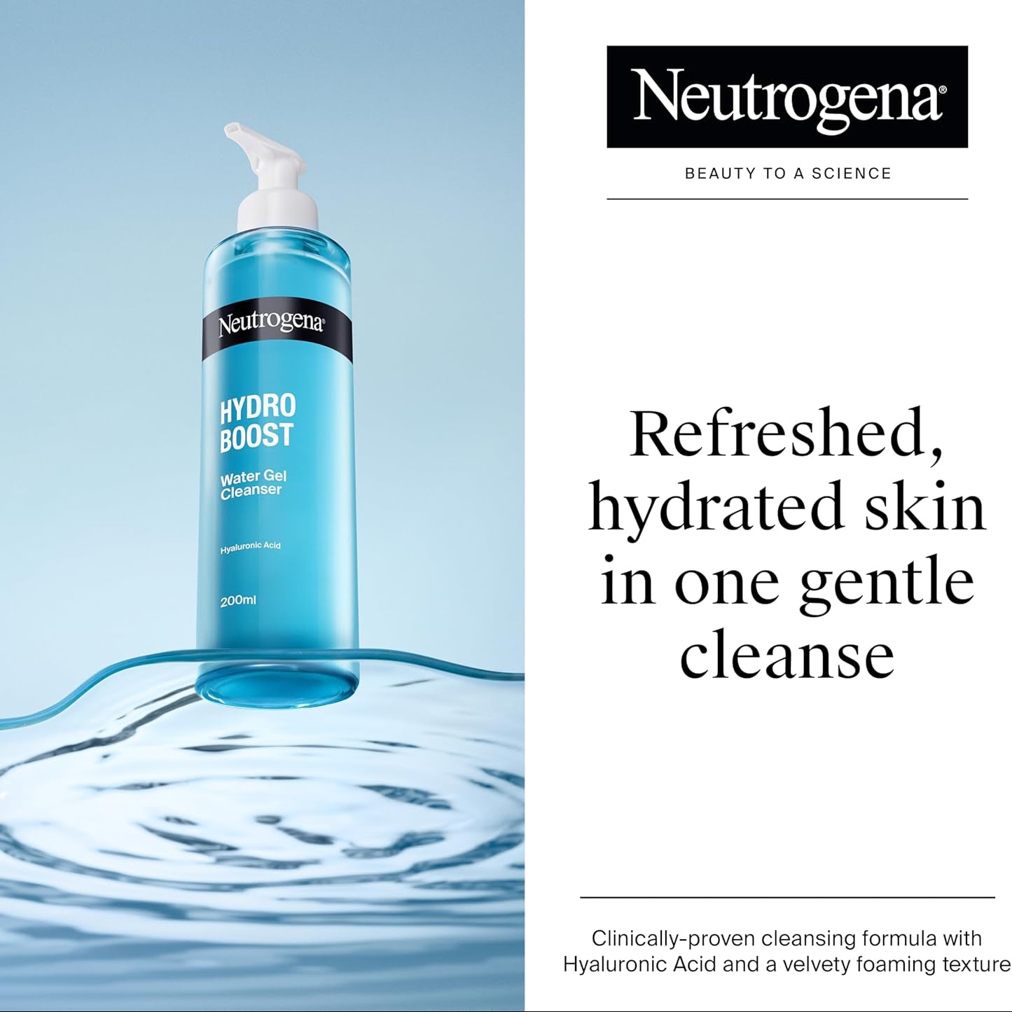 Neutrogena Hydro Boost Water Gel Cleanser 200ml
