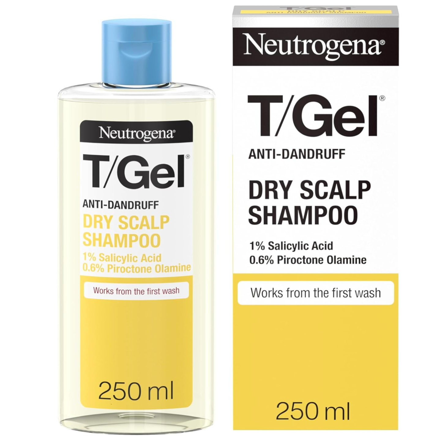 Neutrogena T/Gel Anti-Dandruff Dry Scalp Shampoo 250ml